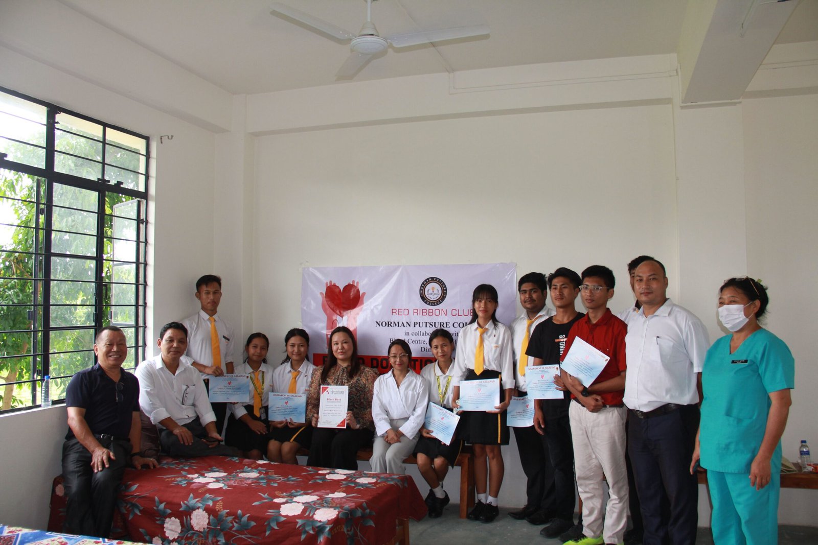 Report on Blood Donation Camp
