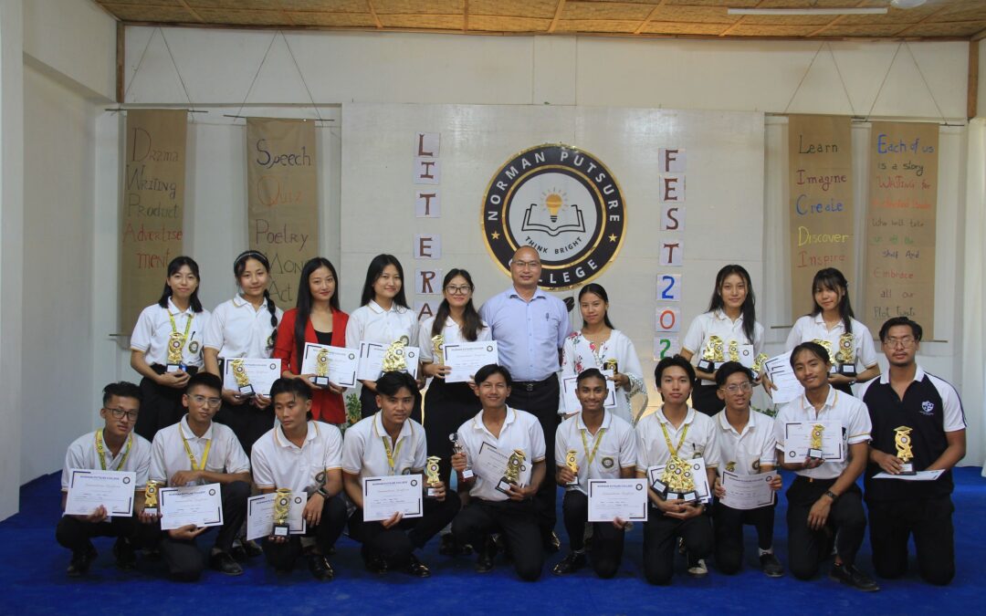 NORMAN PUTSURE COLLEGE CONDUCTS LITERARY FEST 2023