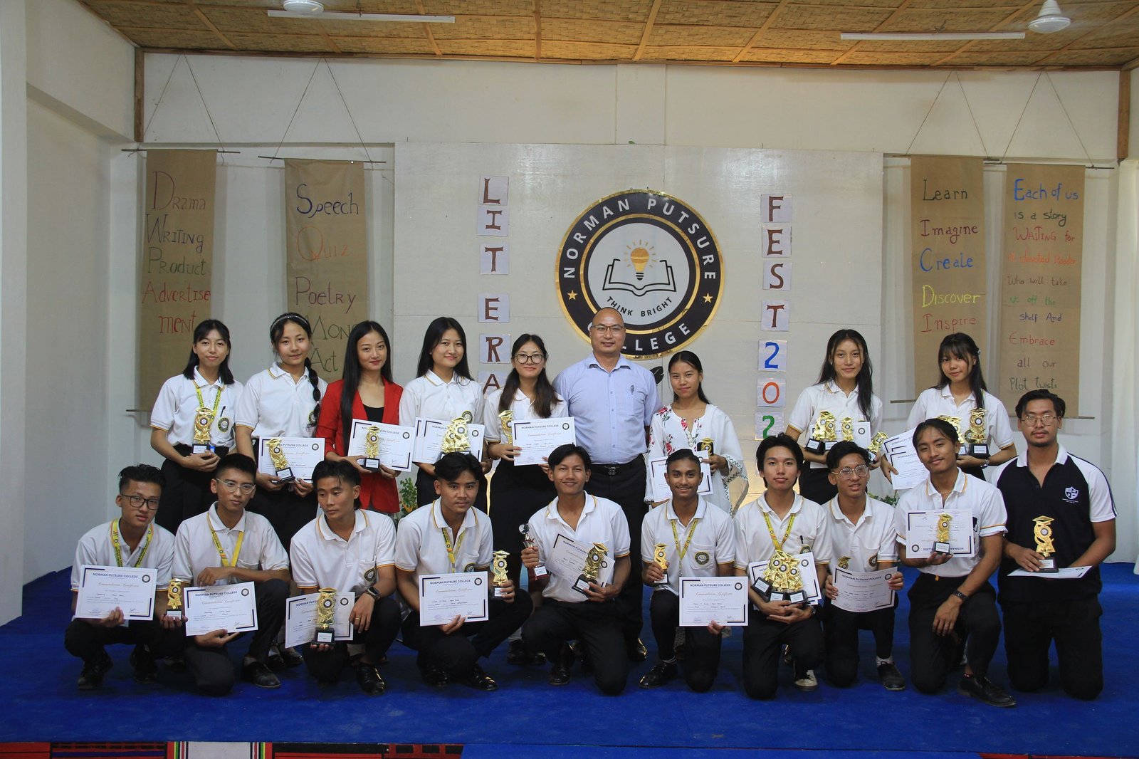 NORMAN PUTSURE COLLEGE CONDUCTS LITERARY FEST 2023