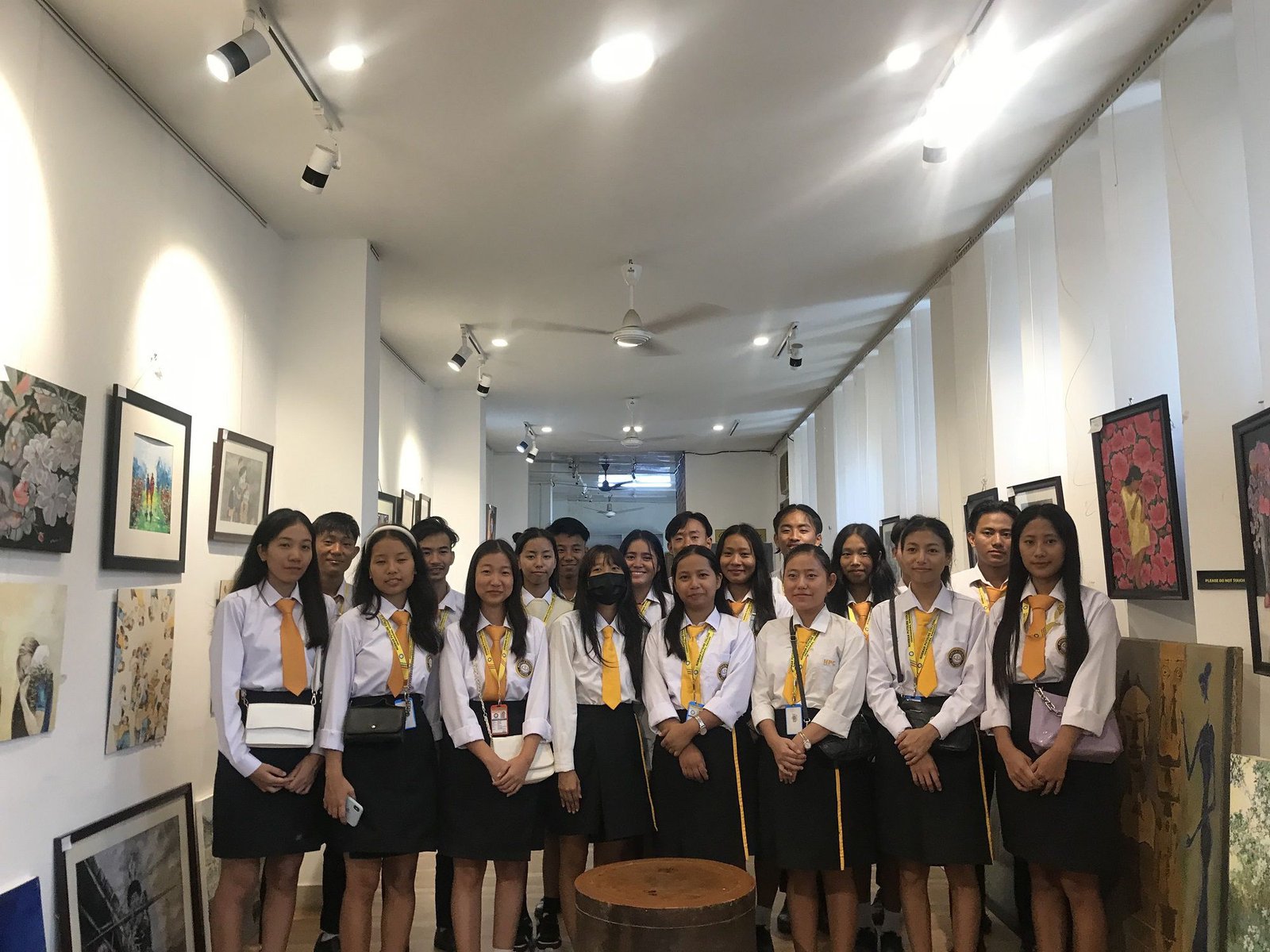 Art Club weekend trip to Nagaland Art Centre and Green Park