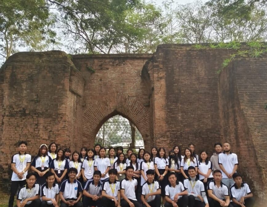 History/ Education Department Visit to Kachari Ruins and Stone Garden