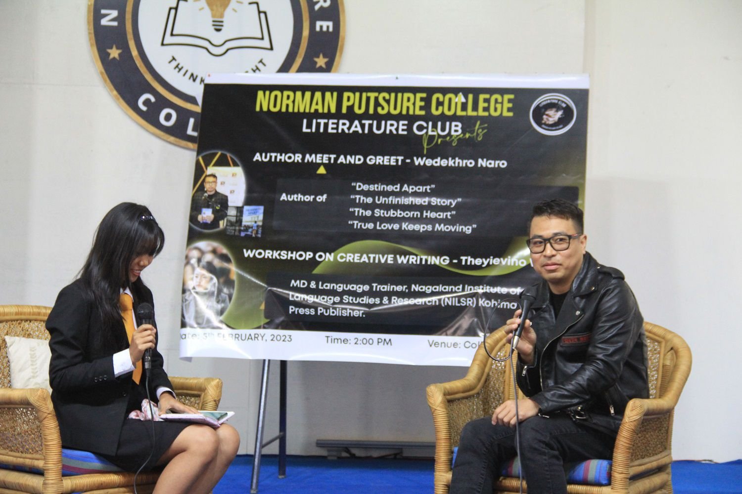 Norman Putsure Hosts Author Meet and Greet, 5th February, 2024