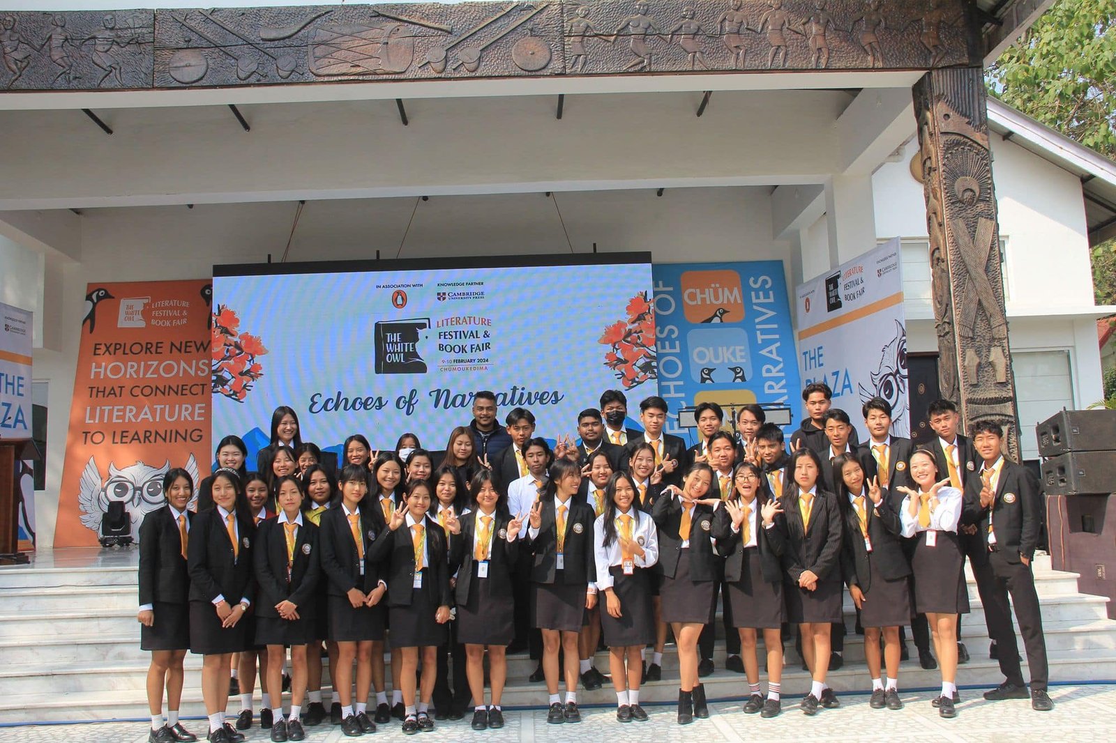 Exposure Trip to the Literature Festival & Book Fair Organised by The White Owl at Niathu Resort
