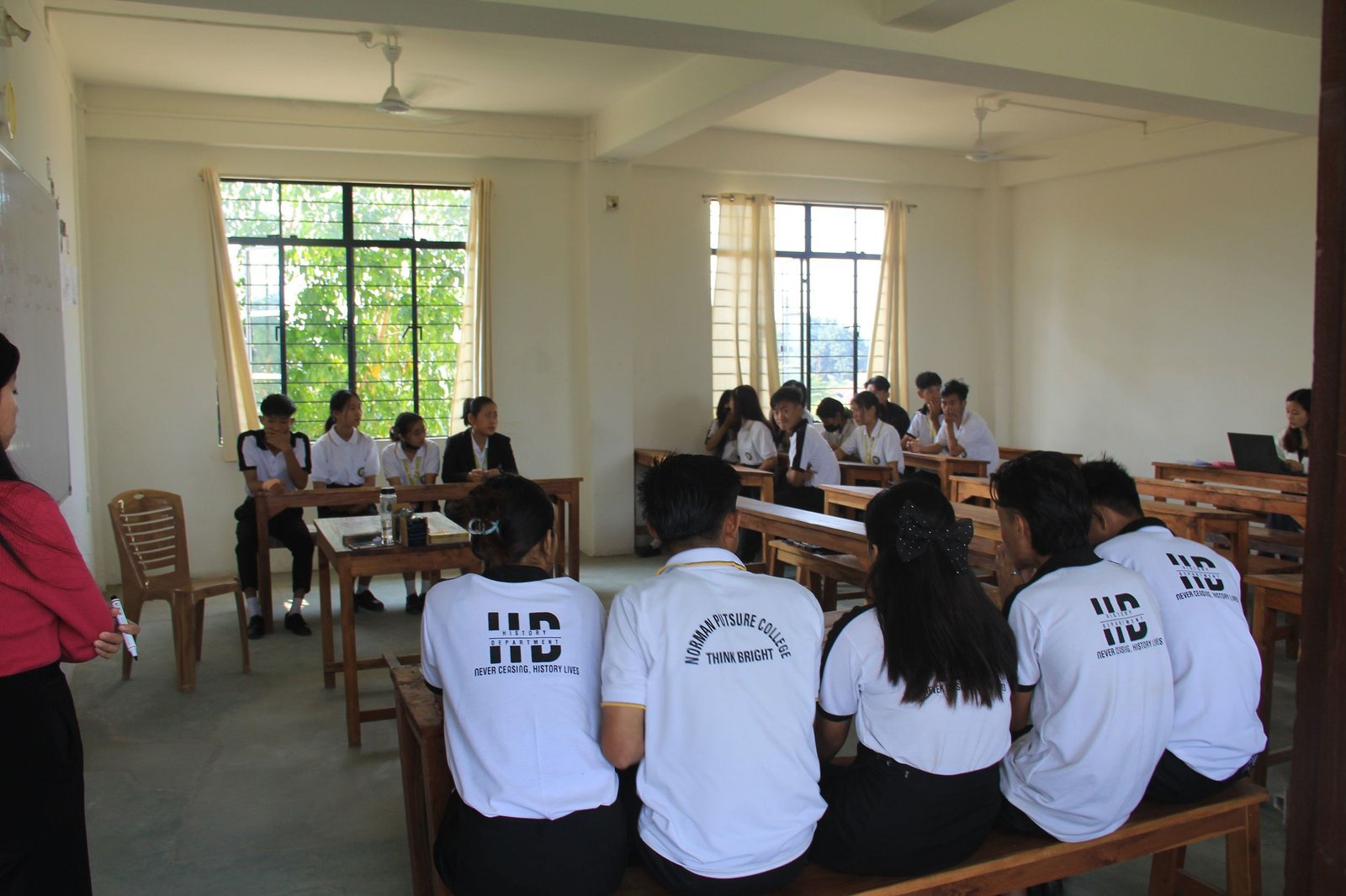 Report on the “History of India” Quiz competition at Norman Putsure College