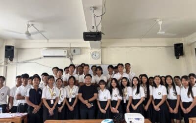 Art class with Sir Bendangmoa LKR- Founder of Longmi, Nagaland