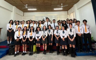 Art Club Exchange Program between Norman Putsure College and Tetso College