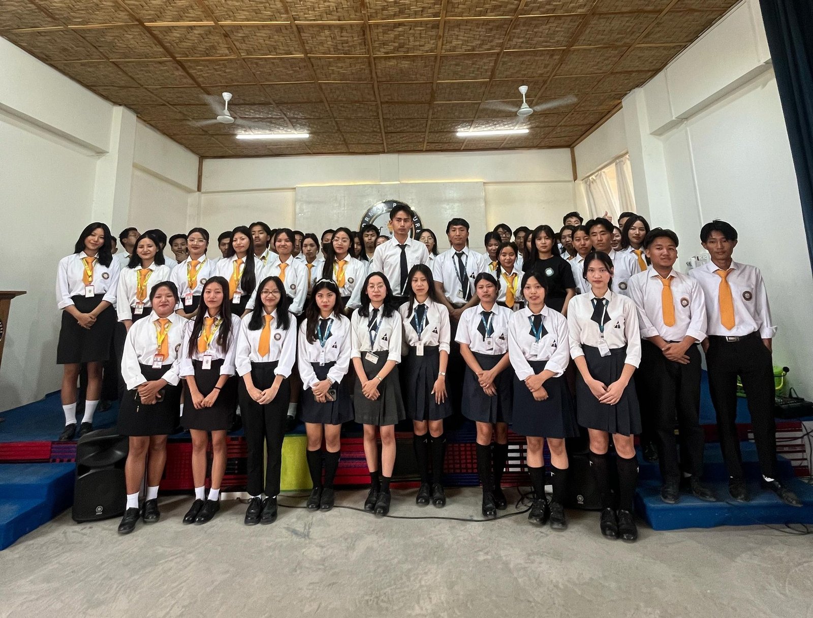 Art Club Exchange Program between Norman Putsure College and Tetso College